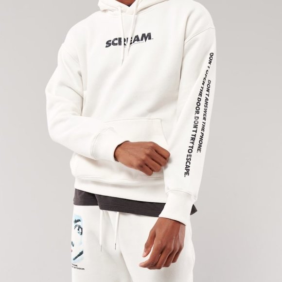 Scream Movie White Sweatpants NWT